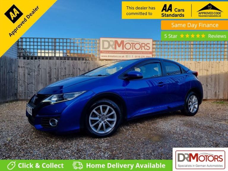 2016 Honda Civic 1.6 i-DTEC SR Hatchback 5dr Diesel Manual Euro 5 (s/s) (120 ps) Hatchback Diesel...