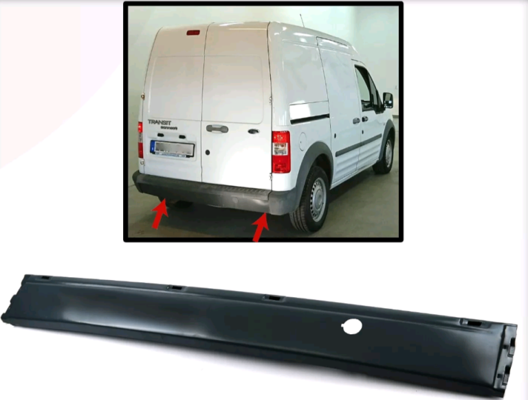 FOR FORD TRANSIT CONNECT REAR BUMPER NO PARKING SENSOR HOLES