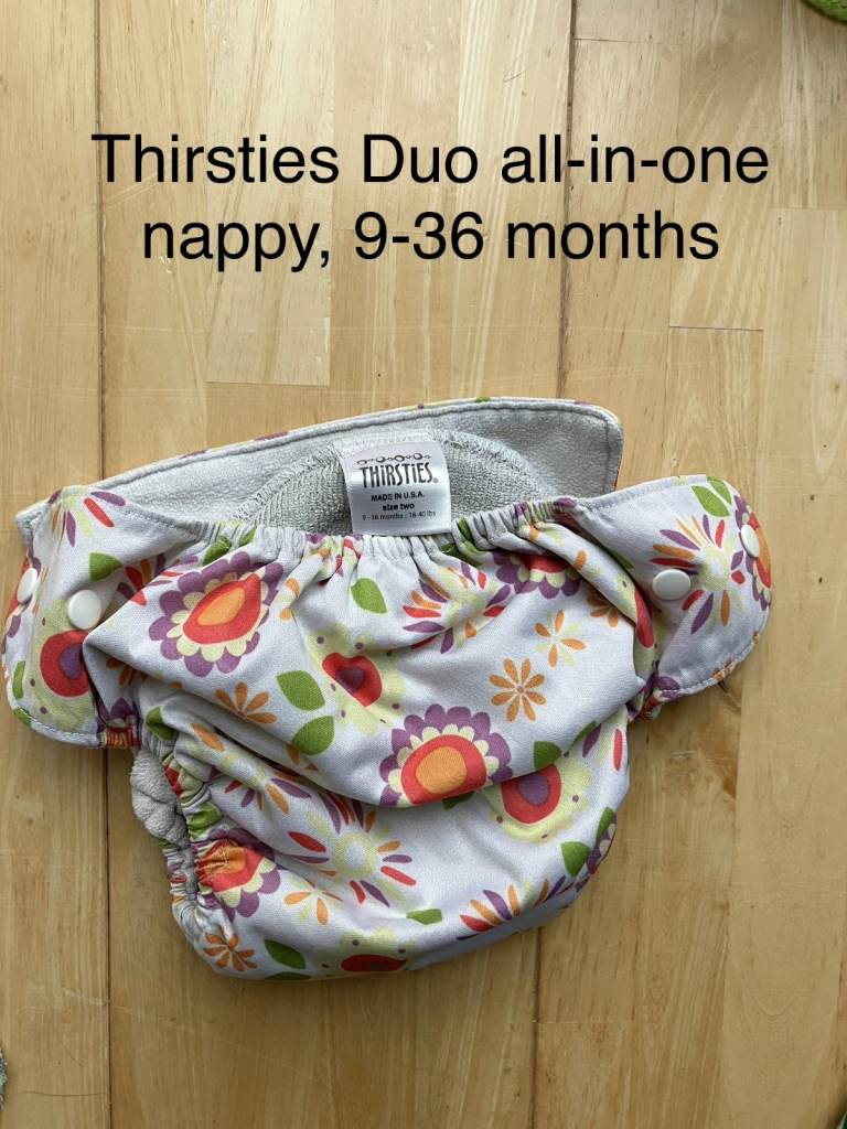 Reusable cloth nappies and wraps