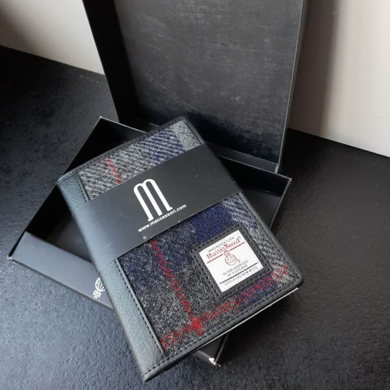Harris Tweed Travel Wallet