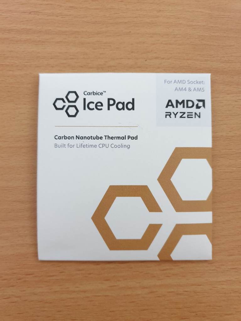 Corbice Ice Pad Carbon Nanotube Thermal Pad for AMD CPU