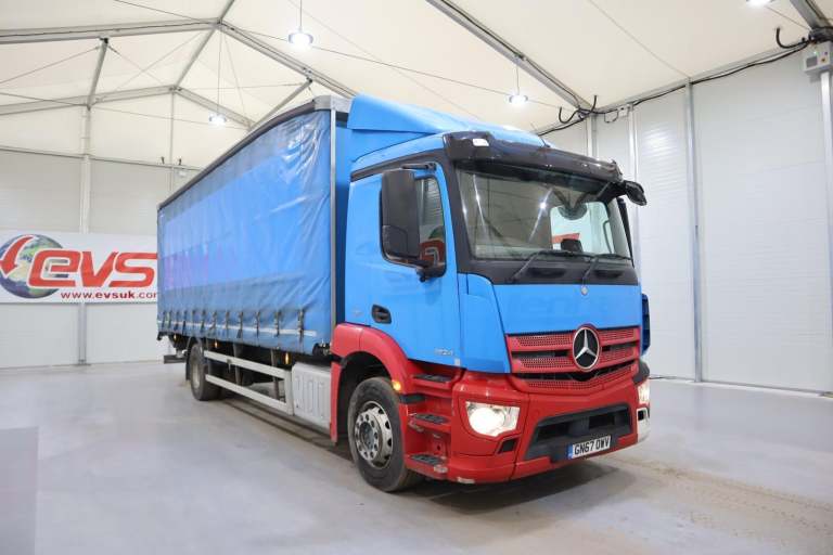2017 (67 PLATE) Mercedes Benz ANTOS 1824 4x2 Euro 6 Curtainsiders