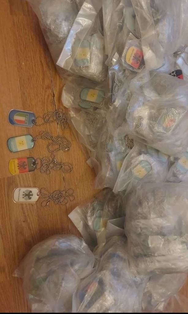 Countries chains/necklaces