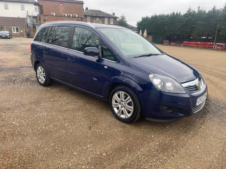 2012 Vauxhall Zafira 1.8 16V Design Euro 5 5dr (SNav) MPV Petrol Manual