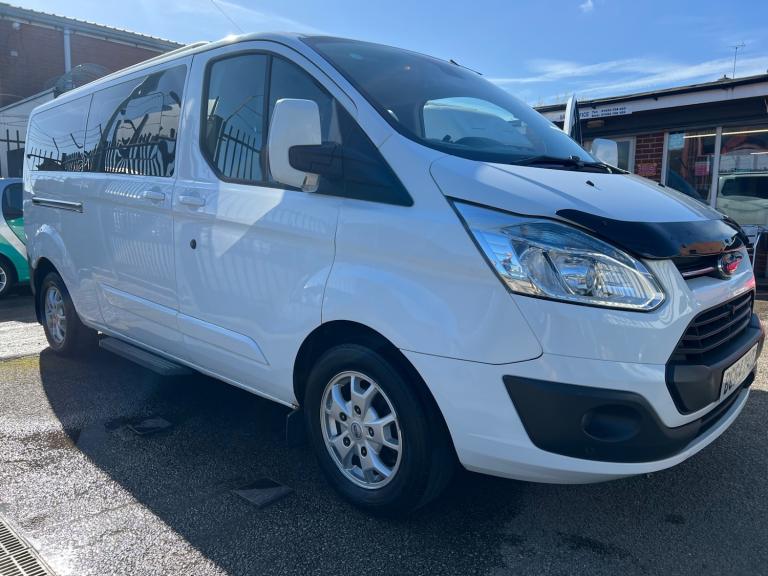 2014 FORD TRANSIT CUSTOM LTD 2.2 TDCI CHAIN CREW CAB TOURNEO 9 SEATER NO VAT