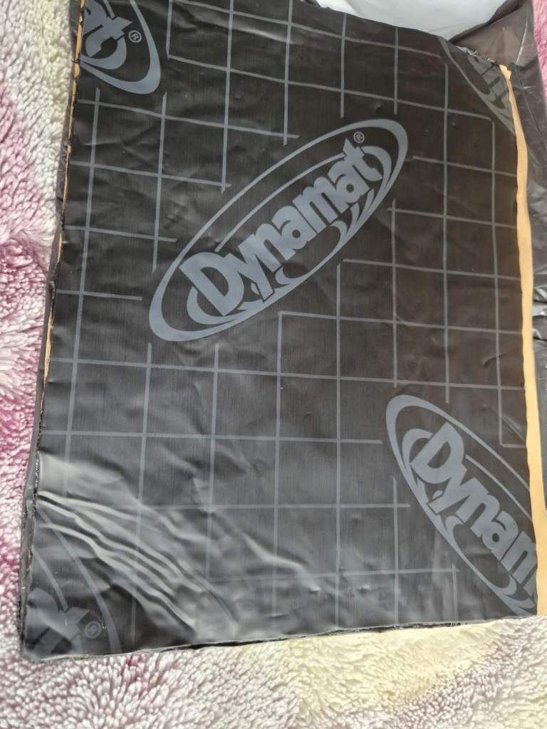 DYNAMAT Sound Proof Deadening Pad Trunk Boot Door Extreme 2 Sheet 8'' x 10''