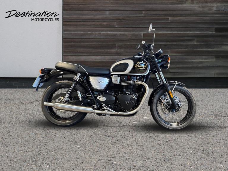 2026 Triumph Bonneville T100 ICON EDITION Petrol black Manual