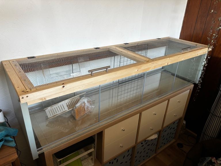 Ikea Detolf hamster cage