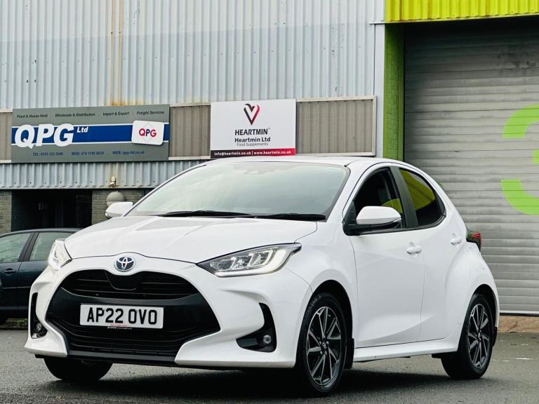 2022 Toyota Yaris 1.5 Hybrid Design 5dr CVT HATCHBACK PETROL/ELECTRIC Automatic