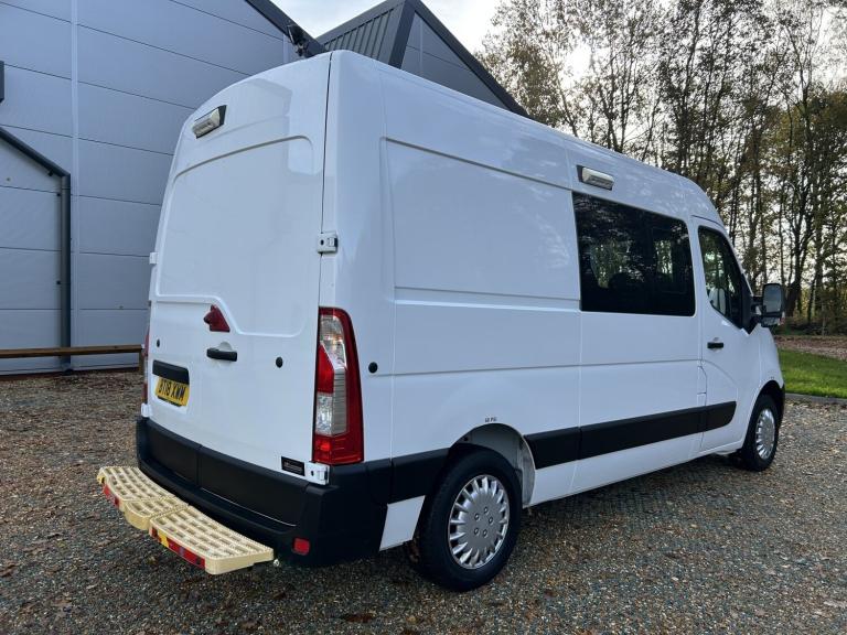 2018 VAUXHALL MOVANO 2.3 CDTi 130 WELFARE MESS CREWCAB VAN MWB CAMPER CONVERSION