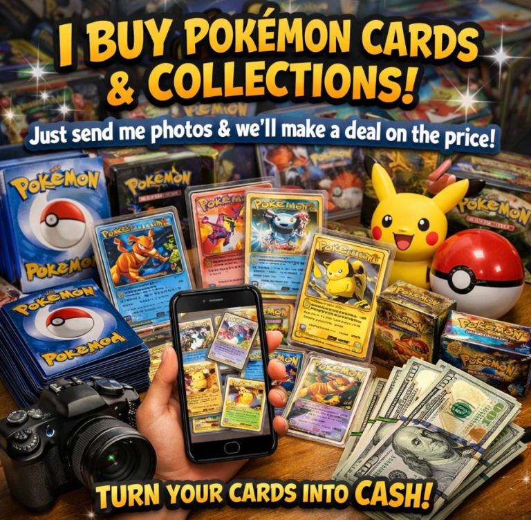 Buying Pokémon Cards & Binders