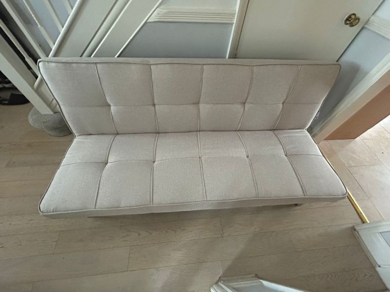 Grey 3 seater sofa bed