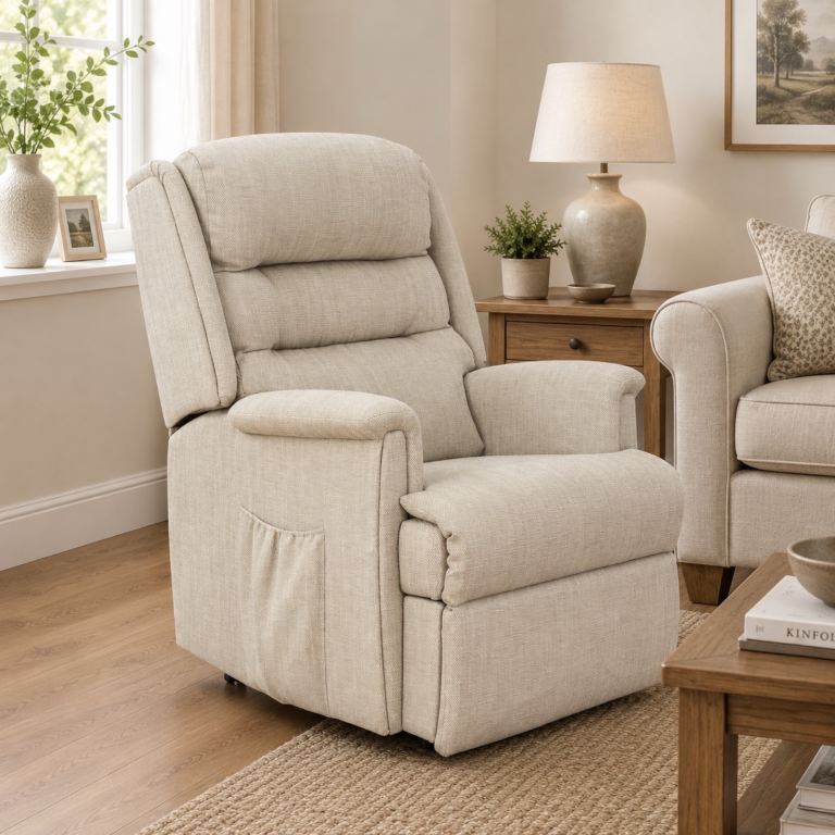 One of our MOST requested riser recliner chairs… HSL Ripley Grande Dual Motor