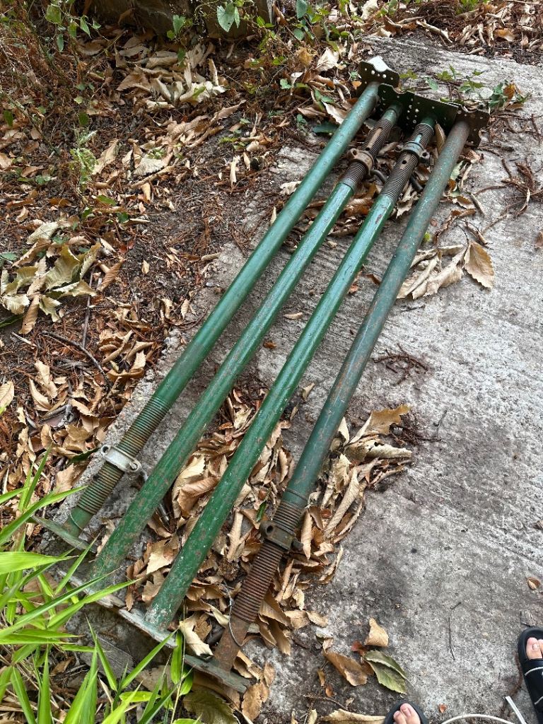 Used Acrow Props - Set of 4, Fair Condition
