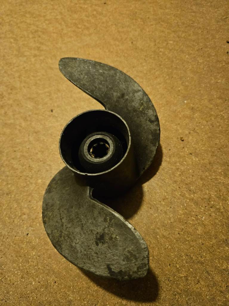Mercury outboard propeller.  7' diameter 