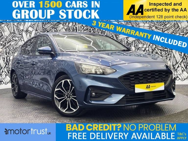 2019 Ford Focus 1.0T EcoBoost ST-Line X Hatchback 5dr Petrol Manual Euro 6 (s/s) (125 ps) Hatchba...
