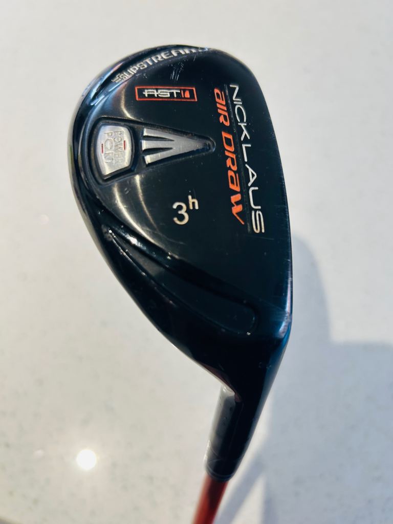 NICKLAUS AIR DRAW slipstream #3 HYBRID / RESCUE WOOD.  R/H.
