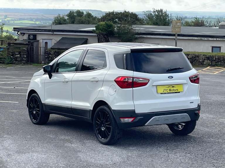 FORD ECOSPORT 1.0 EcoBoost 140 Titanium S 5dr Man, petrol, white + new timing