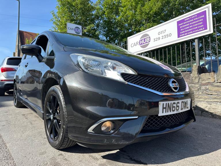 2016 Nissan Note 1.2 Black Edition Hatchback 5dr Petrol Manual Euro 6 (s/s) (80