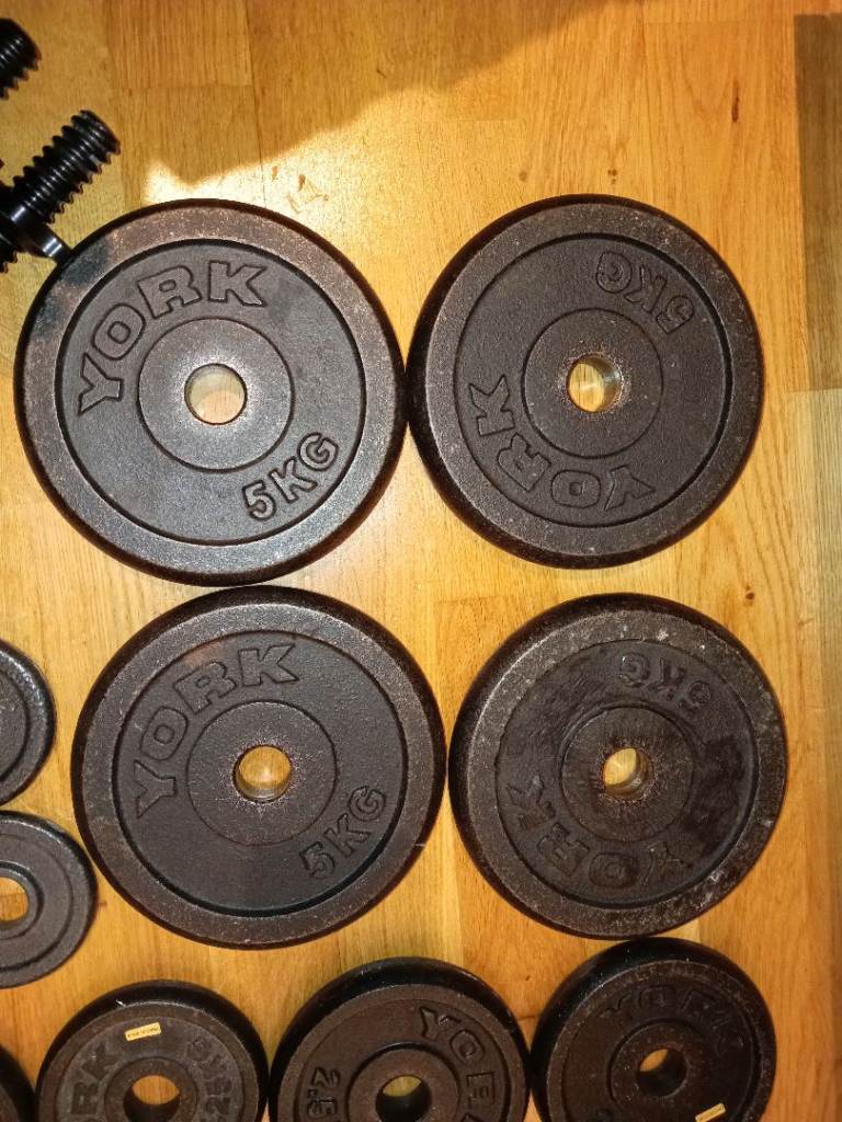 40kg (2*20kg) adjustable cast iron dumbbells / dumbells / weights