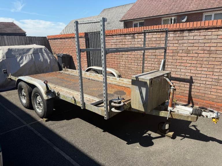 Twin Axle Car Trailer – Spares or Repairs / Restoration Project