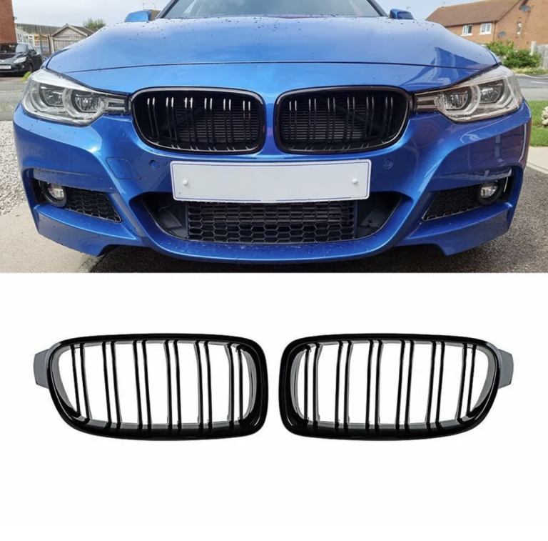 BMW 3 series F30 F31 complete M performance kit in Gloss black