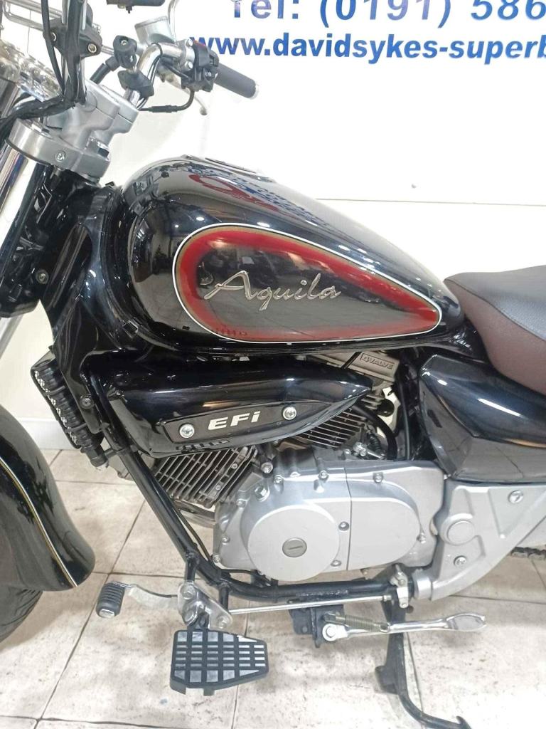 Hyosung GV 250 N  CUSTOM CRUISER 18-REG ONLY 4194 MILES WITH EXTRAS £2599.OTR