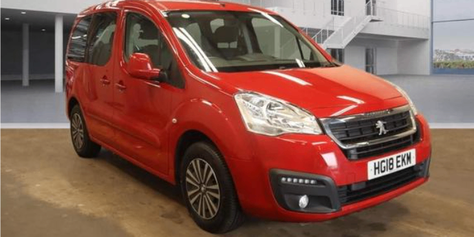 Peugeot, PARTNER TEPEE, MPV, 2018, Manual, 1560 (cc), 5 doors
