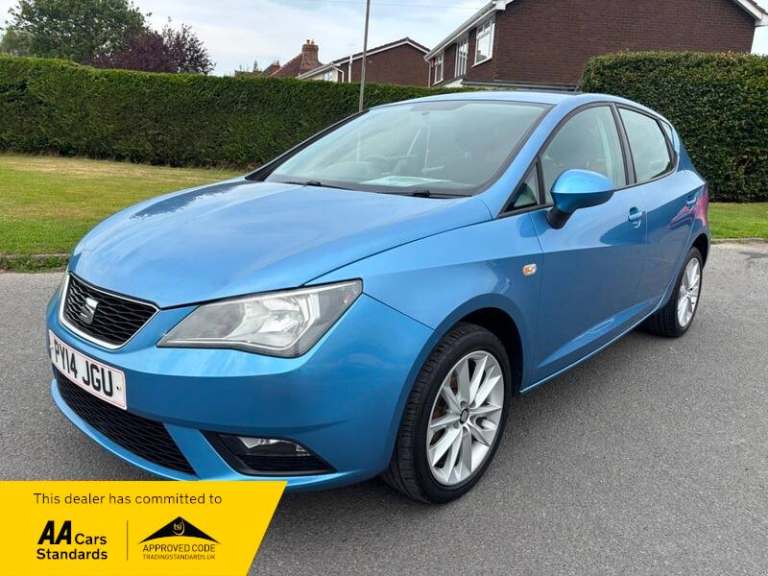 SEAT Ibiza TOCA 5 DOOR ONLY 59k VERY EASY ON THE EYE VERY EASY TO DRIVE