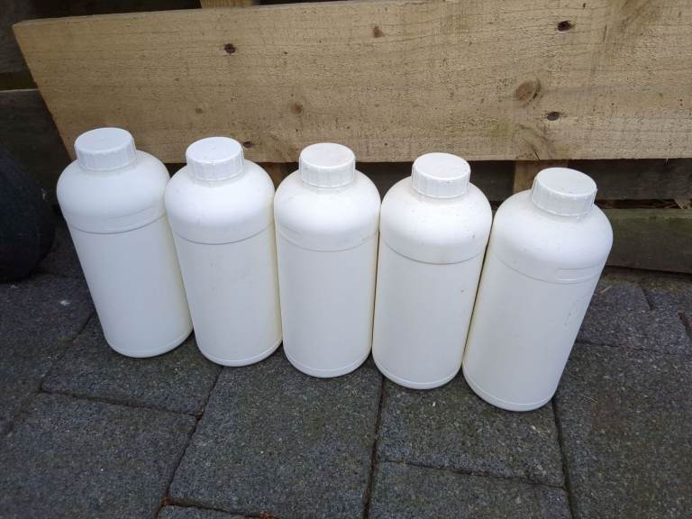 image for 5 x 1 Litre Polythene Bottles