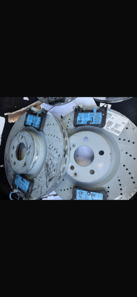 C63 w204 brake set