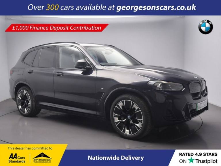 2022 BMW iX3 80kWh M Sport Pro SUV 5dr Electric Auto (286 ps) ESTATE ELECTRIC Automatic