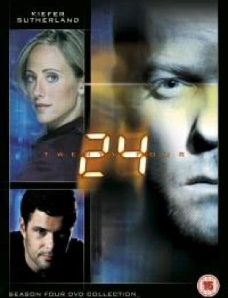 24: Season Four 4 DVD Television (2005) Keifer Sutherland Quality Guaranteed