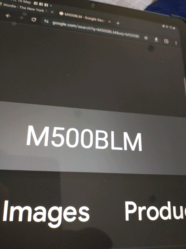 Cherished number plate M500BLM