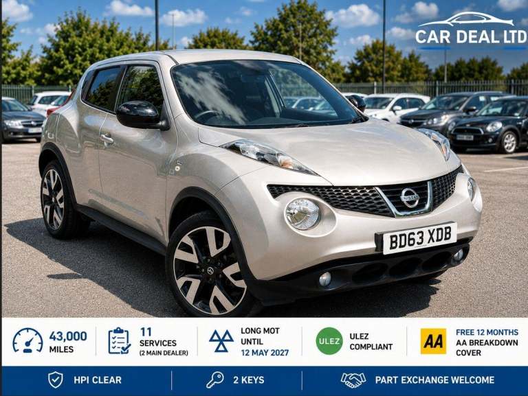 2013 Nissan Juke 1.6 n-tec Euro 5 5dr (17in Alloy) HATCHBACK Petrol Manual