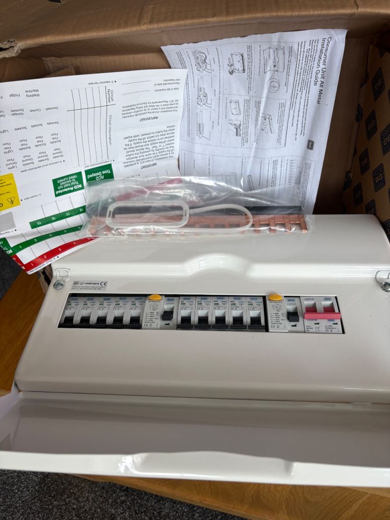 New BG  Consumer Unit – 10 Way, Unused