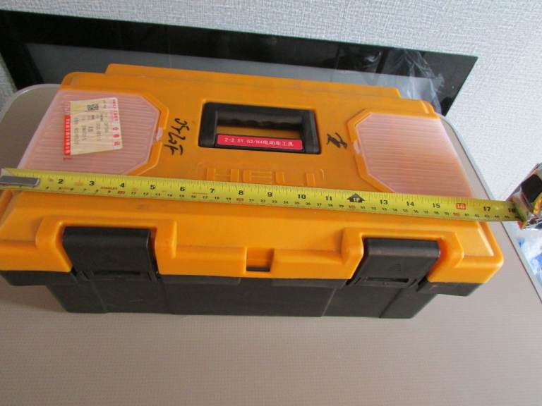  TOOL BOX WITH LID WITH tools  everything in pictures included