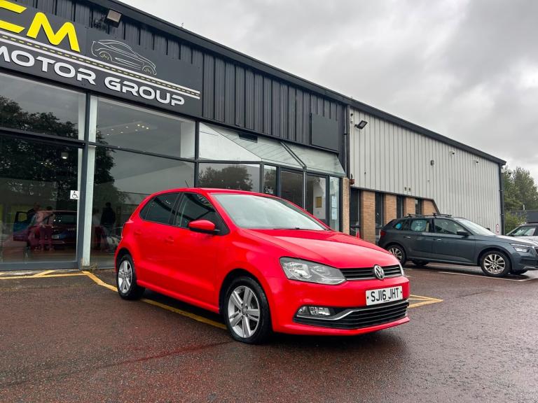 2016 Volkswagen Polo 1.0 Match 5dr HATCHBACK Petrol Manual