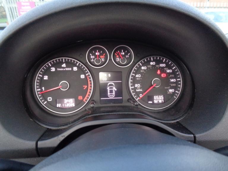 2008 Audi A3 1.8 T FSI Sport 2dr CONVERTIBLE Petrol Manual