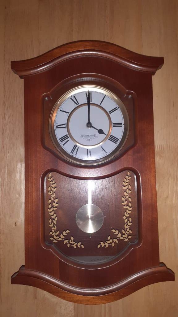 Westminster Mahogany wall clock
