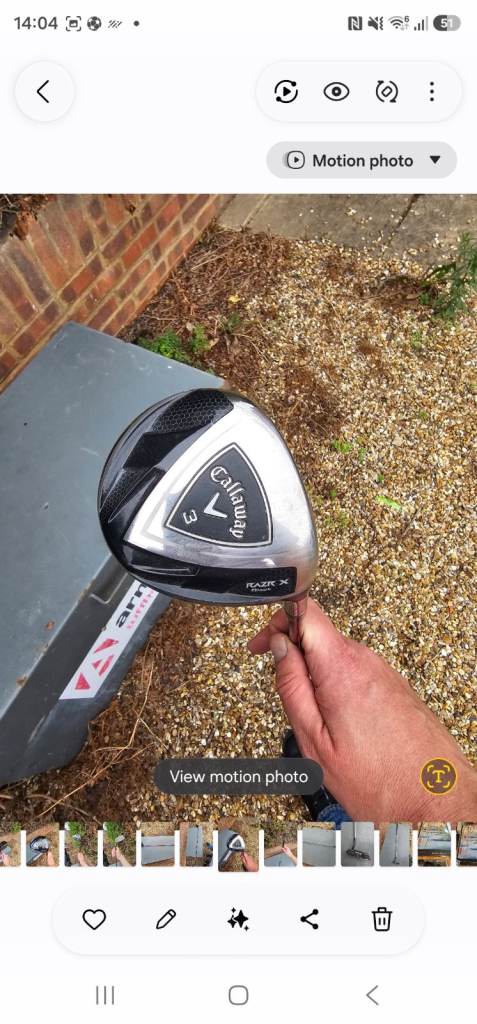Callaway Big Bertha Golf Fairway Wood – Good Condition