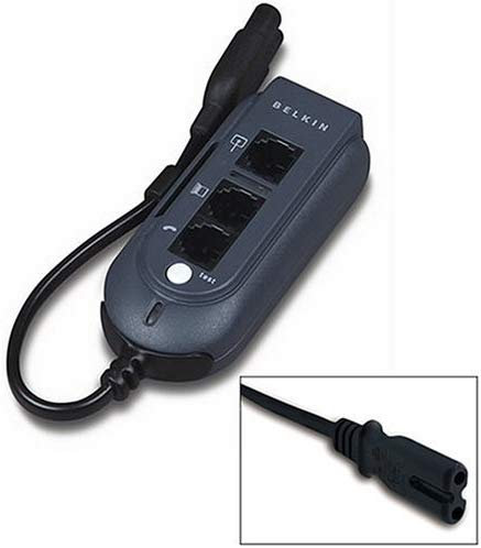 Belkin Universal Laptop Travel Plug Surge Extension Lead, with C8 Style Connector