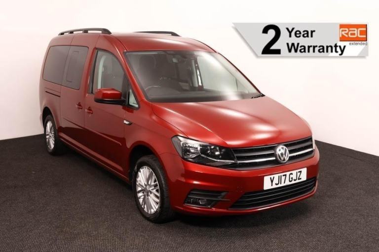 2017(17) Volkswagen Caddy 2.0 TDi Maxi Life DSG 4 Seat Wheelchair Accessible WAV