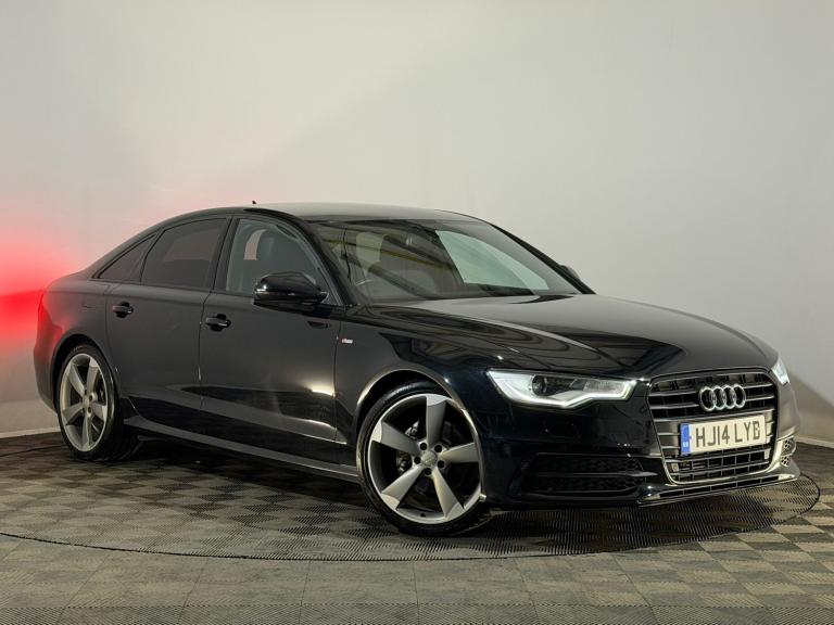 2014 AUDI A6 S LINE BLACK EDITION 2.0 DIESEL TDI CVT AUTOMATIC 4 DOOR SALOON