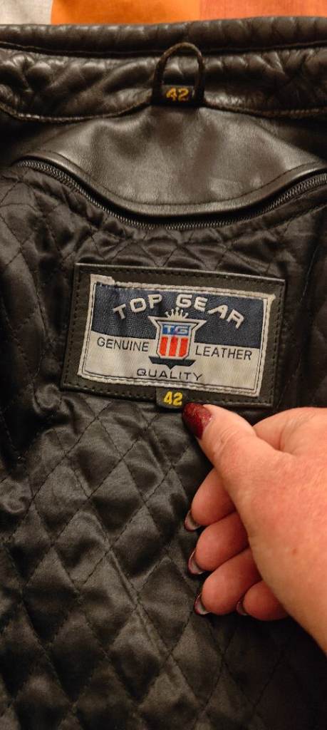 Genuine Leather Motorbike Jacket