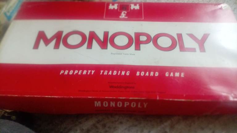 Classic Monopoly Property Trading Board Game – Good Condition