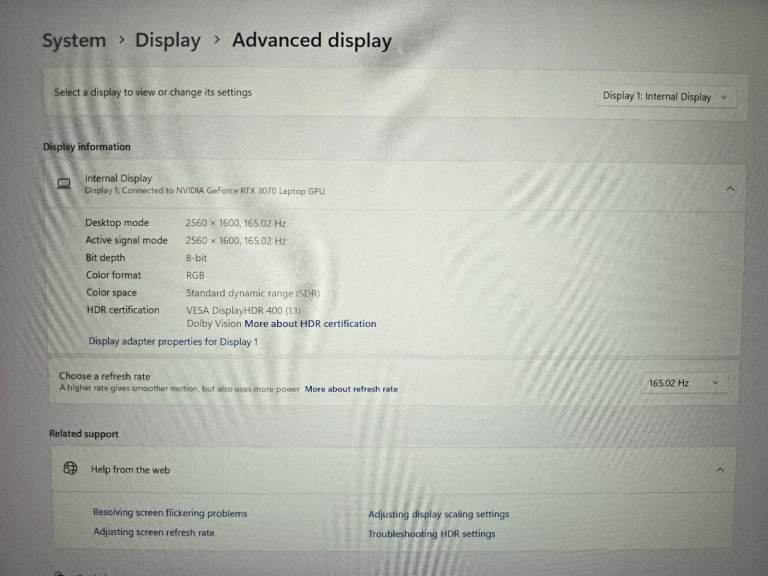 *SOLDLenovo Gaming Laptop, Ryzen 7, RTX 3070, 32GB,2TB, 1440P, 165Hz, Warranty #usedpriceperformance