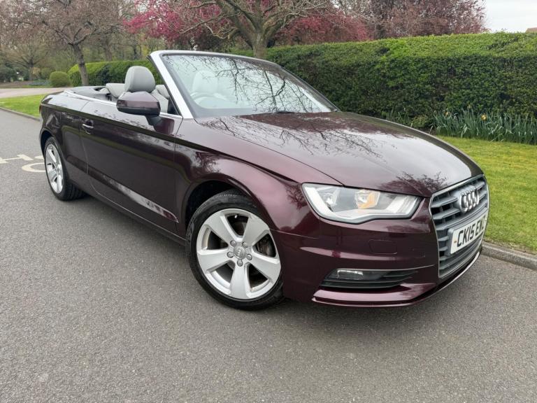 2015 Audi A3 Cabriolet 1.4 TFSI CoD Sport Euro 6 (s/s) 2dr CONVERTIBLE Petrol Manual