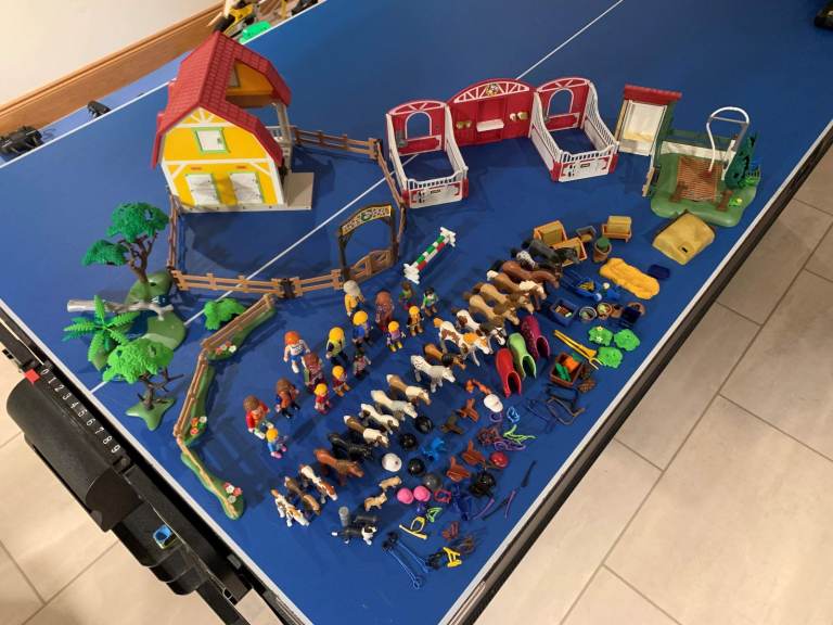 Large Playmobil Horse / Pony Set