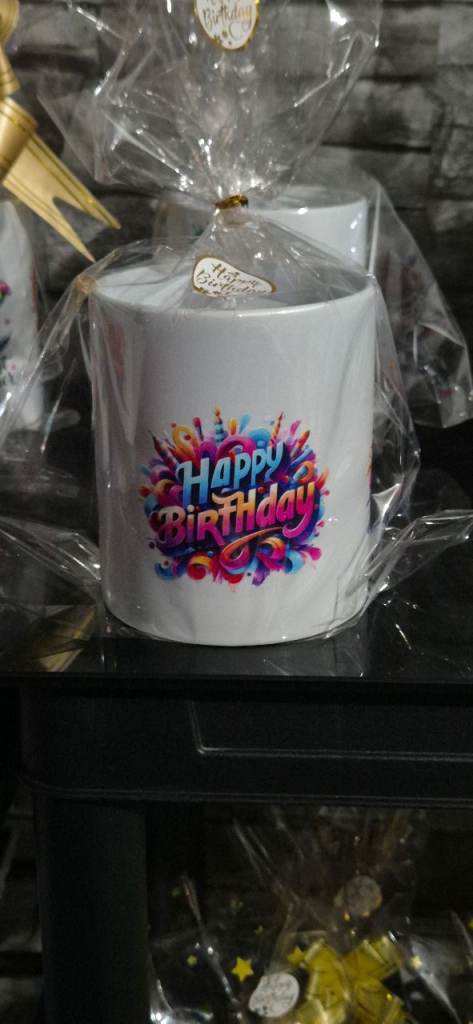 Happy Birthday Mug – Brand New, Gift Wrapped